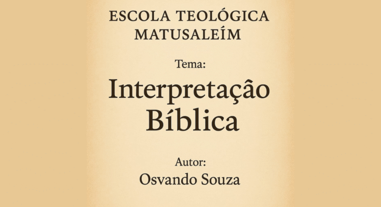 Interpretação Bíblica
